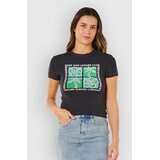 Rip Curl Surf Side Fitted T-shirt washed black | Shoptok.si