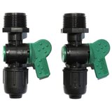  Ventil za cijevi dripline fi16mmX3/4", do 4bar, 2kom | shoptok.hr