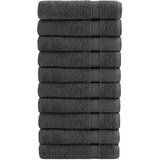  Ručnici za ruke SOLUND 10 kom antracit 50 x 100 cm 600 gsm | shoptok.hr