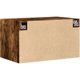 vidaXL Stenska omarica dimljeni hrast 70x42,5x40 cm inženirski les | Shoptok.si