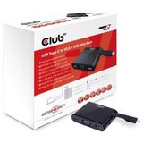 Mini docking station Club 3D USB TYPE C 3.1 GEN 1 TO VGA + USB TYPE A 3.0 + USB TYPE C CHARGING 60W DOCKING STATION CSV-1532 | Eponuda.ba
