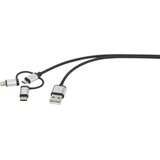 Renkforce iPad/iPhone/iPod Podatkovni kabel/Kabel za punjenje [1x Mu&scaron;ki konektor USB 2.0 tipa A - 1x Mu&scaron;ki konektor USB 2.0 tipa Micro B, cijene