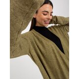 COCO ANGELO Sweater-VI-SW-17308.60P-khaki | Shoptok.si
