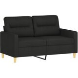  3-dijelni set sofa s jastucima crni od tkanine | shoptok.hr
