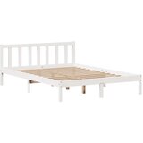 vidaXL Okvir kreveta bez madraca bijeli 120 x 190 cm masivna borovina | shoptok.hr