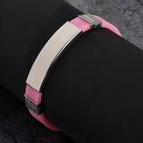 IZMAEL Silikonska Narukvica - Ružičasta | shoptok.hr