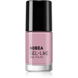 NOBEA Day-to-Day Gel-like Nail Polish lak za nohte z gel učinkom odtenek Old style pink #N50 6 ml