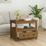  Stolić za kavu boja meda 71x49x55 cm od masivne borovine | shoptok.hr