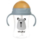 Akuku bočica sa slamkom - medo | shoptok.hr