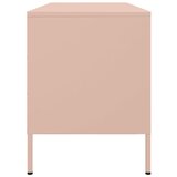 TV ormarić ružičasti 100,5 x 39 x 50,5 cm čelični | shoptok.hr