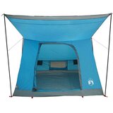 Kamping šator s krovom s pohranom Plava 223 x 163 x 130 cm taft | Eponuda.com