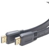  HDMI flat kabl GEMBIRD, CC-HDMI4F-10, v.2.0, male-male 3 m, black | Eponuda.ba