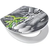 WC-deska Zen Garden Magic Motion (s samodejnim zapiranjem pokrova, duroplast, snemljiva)