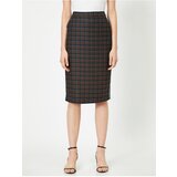 Koton Normal Waist Check Midi Skirt with Pockets. | Eponuda.ba