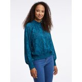 Orsay Blue Ladies Patterned Blouse - Women Cene