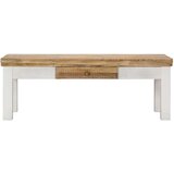  Klubska mizica 110x50x40 cm trden mangov les, (20908090) | Shoptok.si
