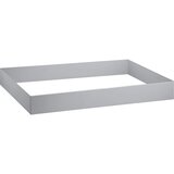 C+P Podnožje, višina 100 mm, ŠxG 1350 x 945 mm, svetlo sive barve | Shoptok.si