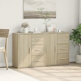  Komoda 2 kom sonoma hrast 60 x 31 x 70 cm od konstruiranog drva | Eponuda.com