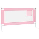  Sigurnosna ograda za dječji krevet ružičasta 160x25 cm tkanina | shoptok.hr