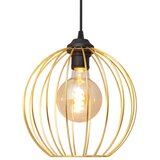  Luster na sajli MERCURE 1xE27/15W/230V zlatna/crna | Eponuda.com