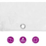  Prozirna cerada s ušicama 4x4 m PVC | shoptok.hr