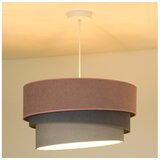  Duolla - Luster na sajli TRIO 1xE27/15W/230V Ø 45 cm ružičasta/siva/bela | Eponuda.com