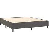 Krevet s oprugama i madracem tamnosivi 160x200 cm baršunasti | shoptok.hr
