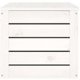 Kutija za pohranu bijela 89 x 36 5 x 33 cm od masivne borovine | shoptok.hr