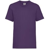 Fruit Of The Loom Purple Cotton T-shirt Cijene