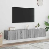  Zidni TV ormarići LED 2 kom siva boja hrasta 80x35x31 cm | Eponuda.ba