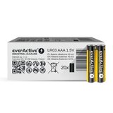 EverActive Alkaline batteries Industrial Alkaline LR03 AAA - carton box - 40 pieces | shoptok.hr