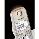 Panasonic KX-TGE260GN šampanjac bežicni telefon s automatskim odgovorom | shoptok.hr