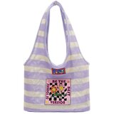 NoduNadu Ženska torba Capri ljubičasta 42x27x13 cm NN1170 | shoptok.hr