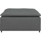  Modularni kauč s podnožjem, tamno sivi 100x100x48 cm | Eponuda.com