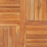 Stolna ploča od masivne tikovine četvrtasta 90 x 90 x 2,5 cm | Eponuda.ba