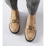 Gemre Beige Loafers with Buckle Seggiano | shoptok.hr