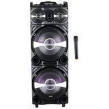 Akai karaoke 100W, DJ mikseta, EQ, FM, dual ulazi, daljinski, bež mikrof DJ-222 | shoptok.hr