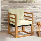  Set vanjskih sofa Čvrsto drvo akacije i Textilene | shoptok.hr
