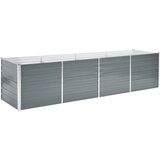  Visoka greda iz pocinkanega jekla 320x80x77 cm sive barve Cene