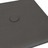  Zidne ploče od umjetne kože 12 kom sive 30 x 15 cm 0 54 m² | shoptok.hr