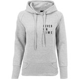 Mister Tee Ladies Never On Time Hoody Grey | Shoptok.si