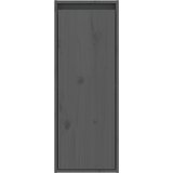  Zidni ormarić sivi 30 x 30 x 80 cm od masivne borovine | shoptok.hr