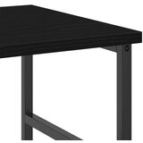  Knjižnica Crna Hrast 50x33x117 5 cm Konstruirano drvo i Čelik | shoptok.hr