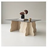 Hanah home sto za dnevnu sobu canyon travertine fume | Eponuda.com