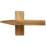 House Nordic Polica iz masivnega hrasta v svetli naravni barvi 110 cm Calcata – | Shoptok.si