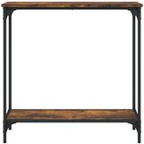  Konzolni stol boja hrasta 75 x 30 5 x 75 cm konstruirano drvo | shoptok.hr