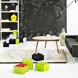 Lego kocka za shranjevanje 4 black | Shoptok.si