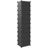  Stalak za cipele crni 44 x 32 x 174 cm PP | shoptok.hr