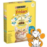 Purina Friskies briketi za mačke Adult Losos i Povrće 300g