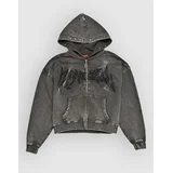Death Grip Kids Pulover s kapuco black